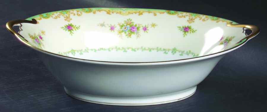 Floralia 10" Oval Vegetable Bowl by Noritake-1