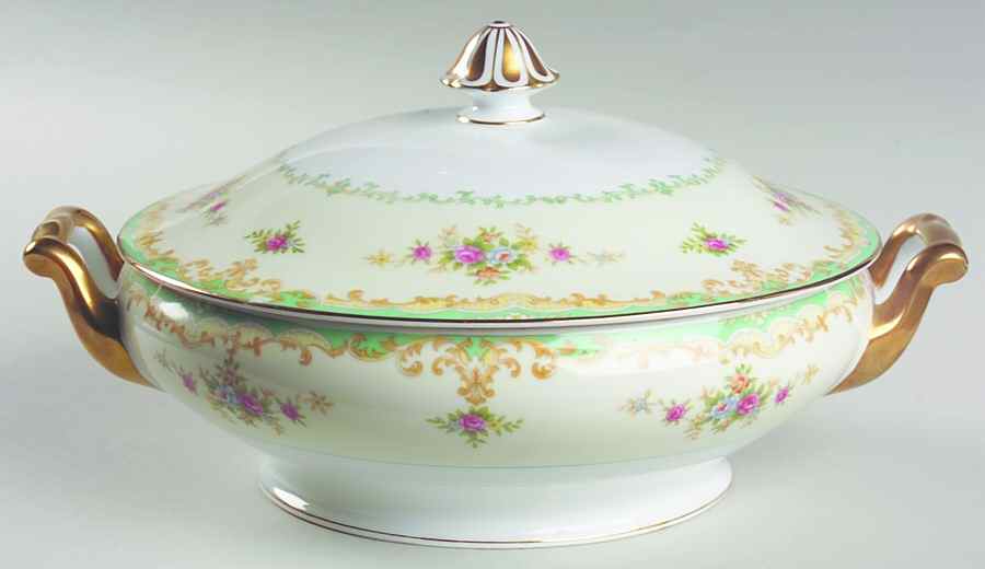 Floralia Round Covered Vegetable by Noritake-1