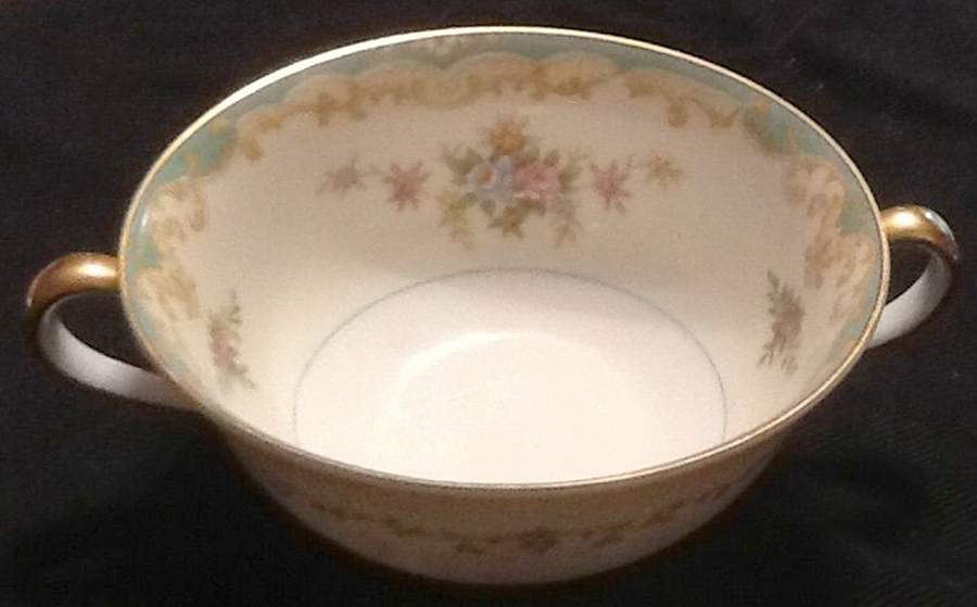 Floralia Flat Cream Soup Bowl by Noritake-1