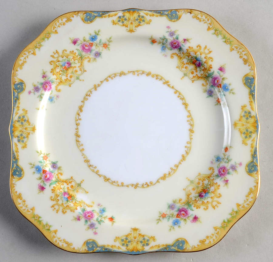 Floramay Square Salad Plate by Noritake-1