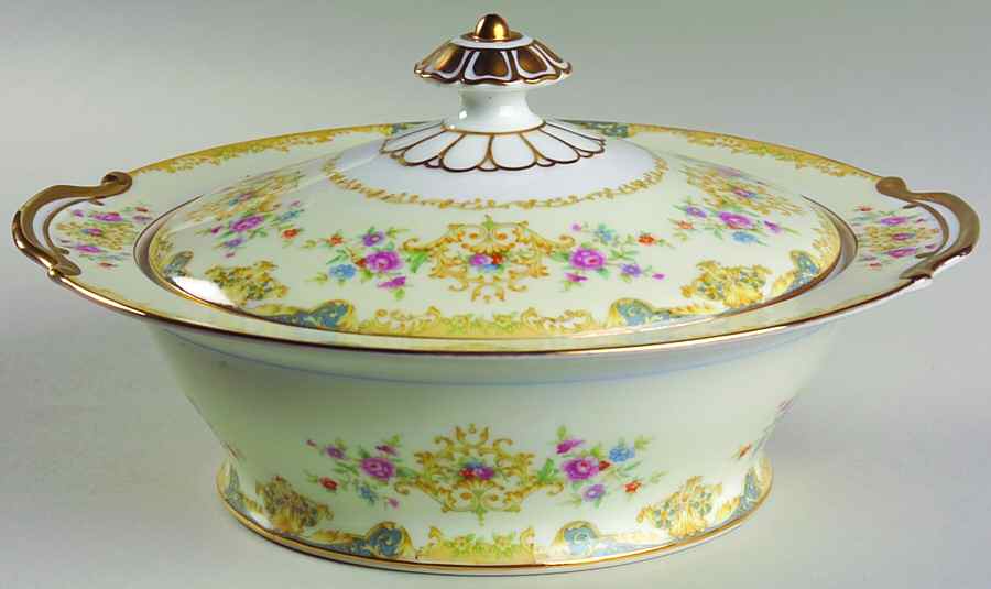 Floramay Round Covered Vegetable by Noritake-1