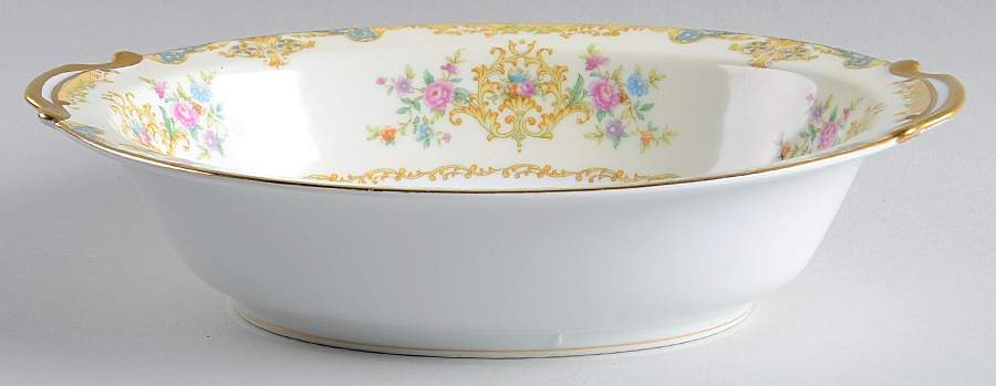 Floramay 10" Oval Vegetable Bowl by Noritake-1