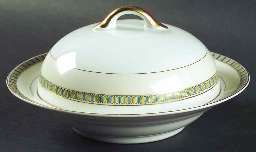 Florencia Round Covered Butter by Noritake-1