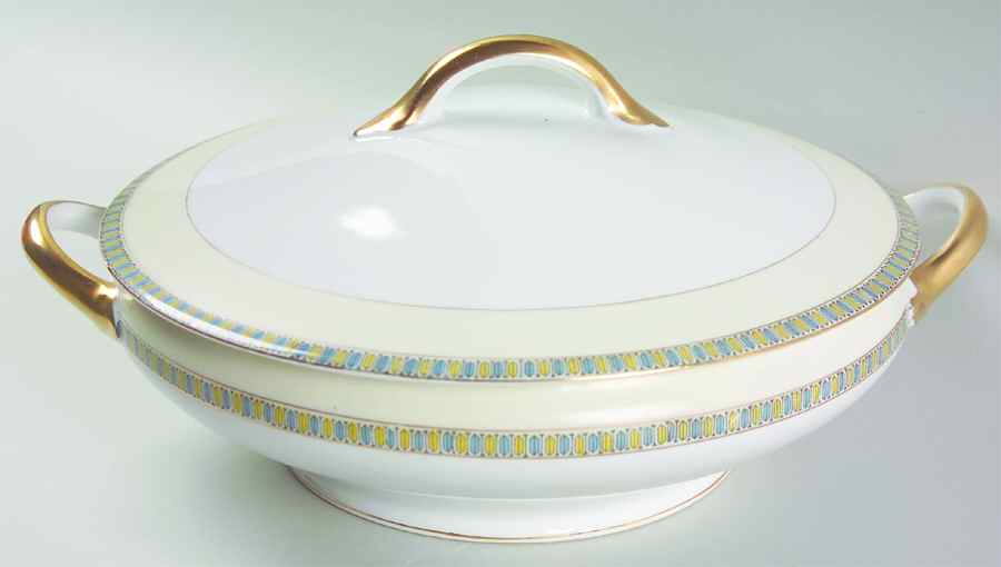 Florencia Round Covered Vegetable by Noritake-1