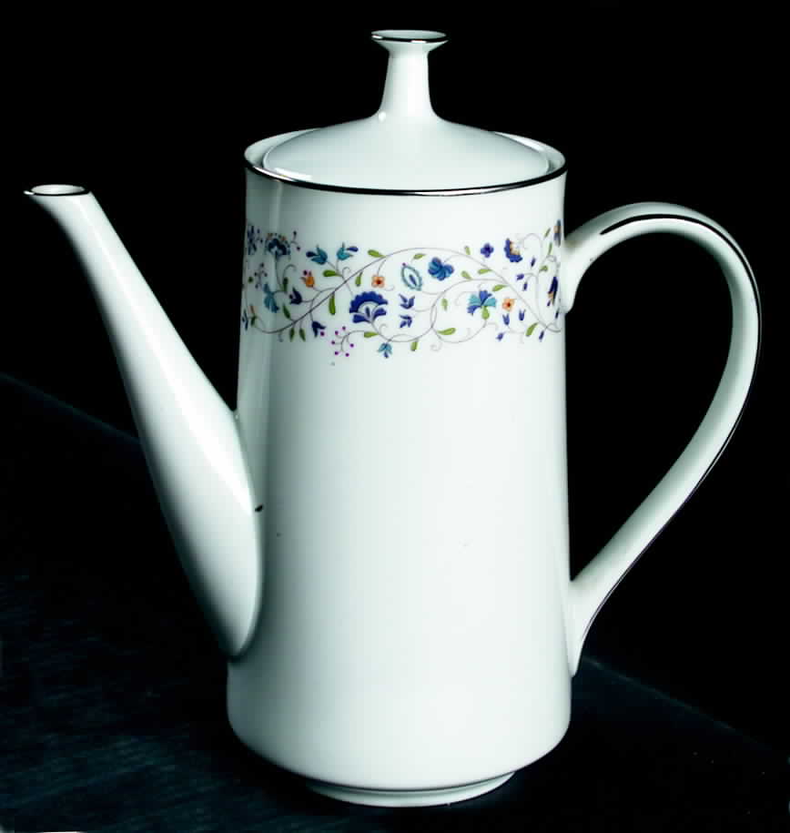 Floris Coffee Pot & Lid by Noritake-1