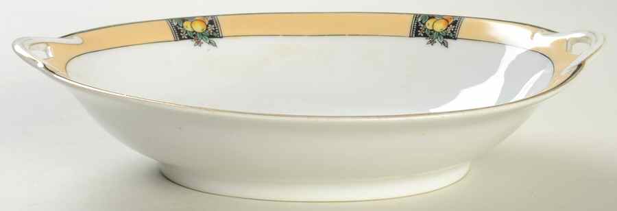 Florida 9" Oval Vegetable Bowl by Noritake-1