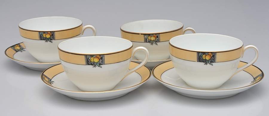 Florida Cup & Saucer Set - Set of 4 by Noritake-1