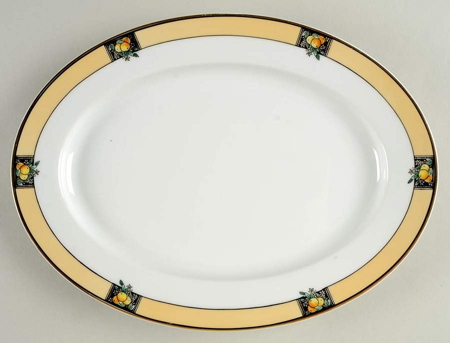 Florida 11" Oval Serving Platter by Noritake-1