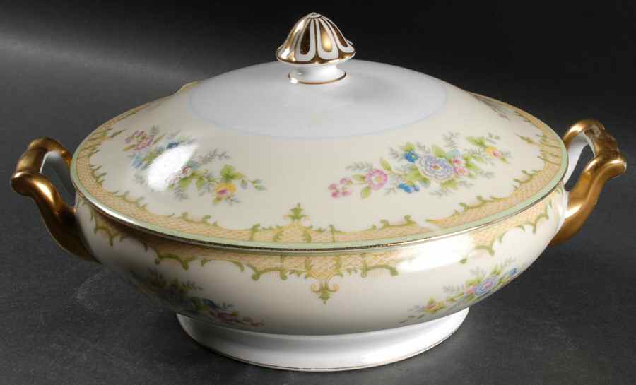 Florimont Round Covered Vegetable by Noritake-1