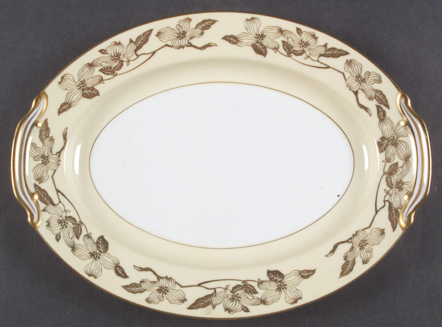 Floris 12" Oval Serving Platter by Noritake-1