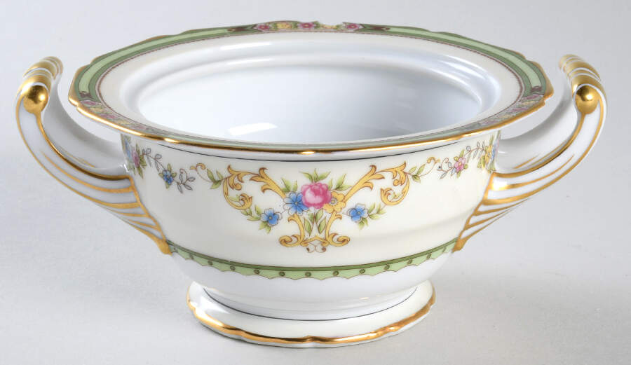 Florola Sugar Bowl No Lid by Noritake-1