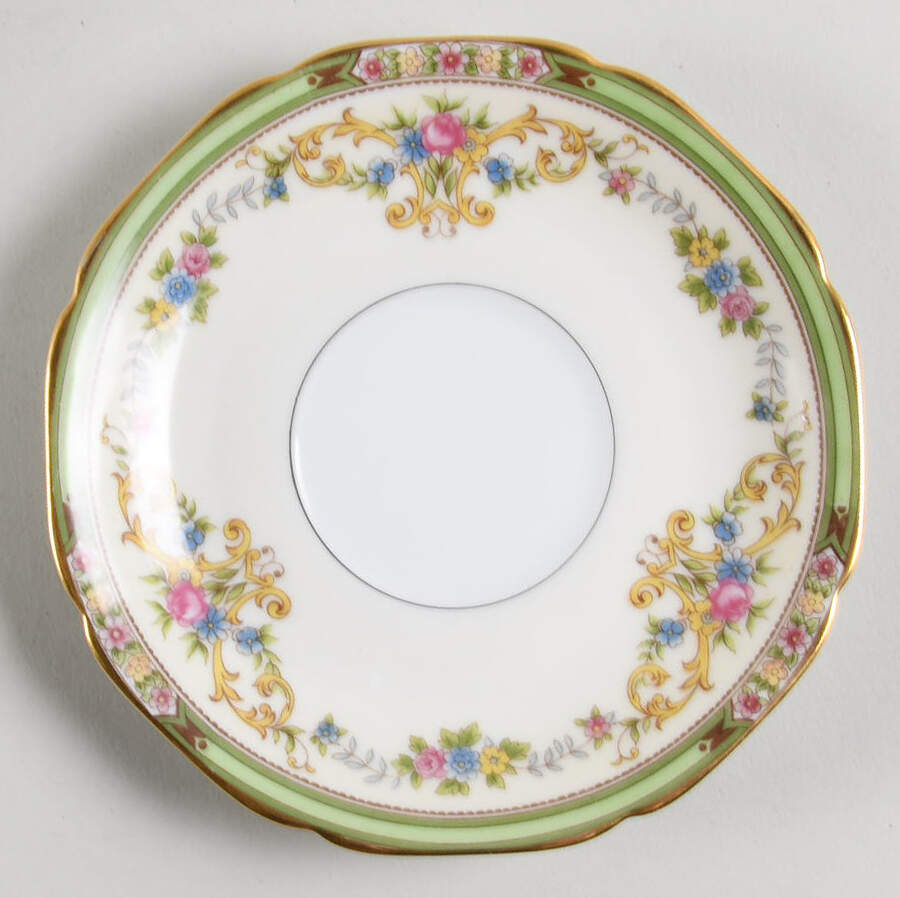 Florola Saucer for Footed Cup by Noritake-1