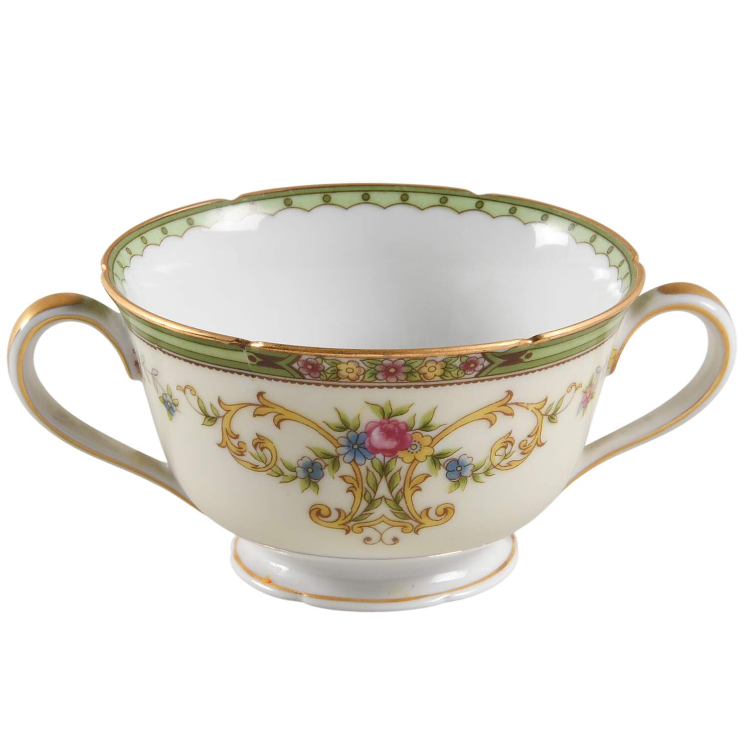 Florola Footed Bouillon Cup by Noritake-1