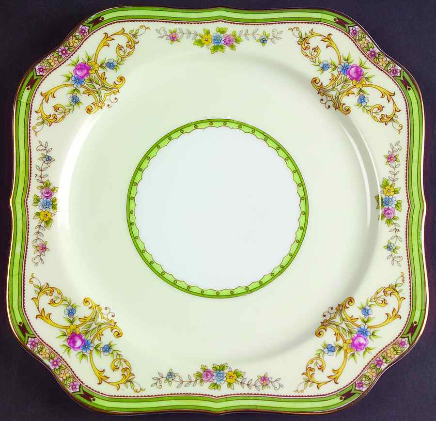 Florola Square Salad Plate by Noritake-1