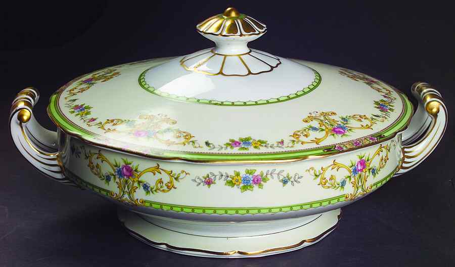 Florola Round Covered Vegetable by Noritake-1