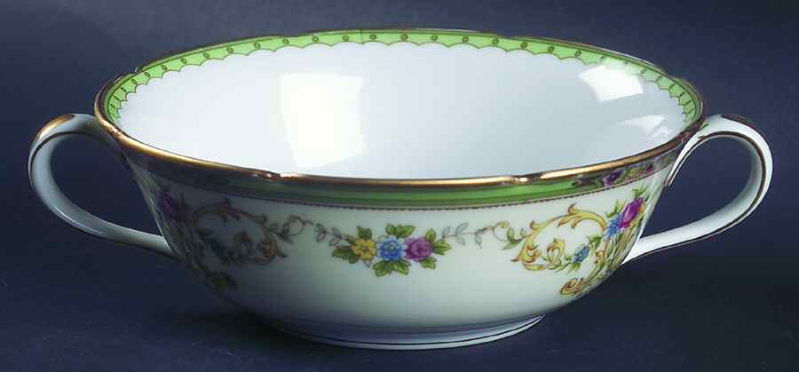 Florola Flat Cream Soup Bowl by Noritake-1
