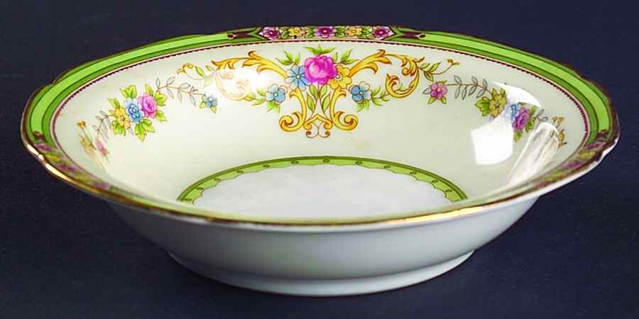 Florola Rim Fruit/Dessert (Sauce) Bowl by Noritake-1