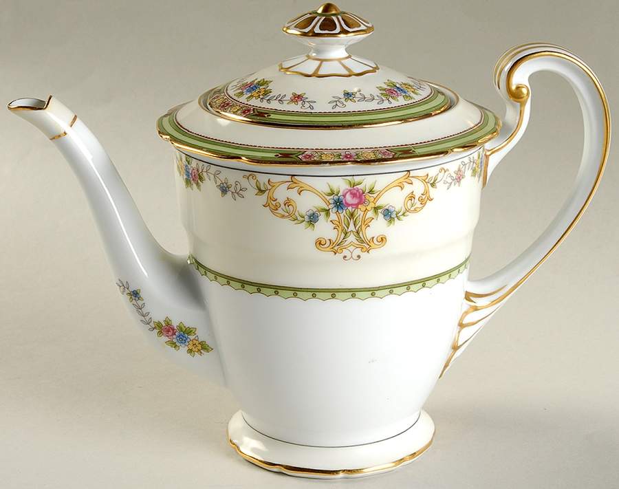 Florola Teapot & Lid by Noritake-1