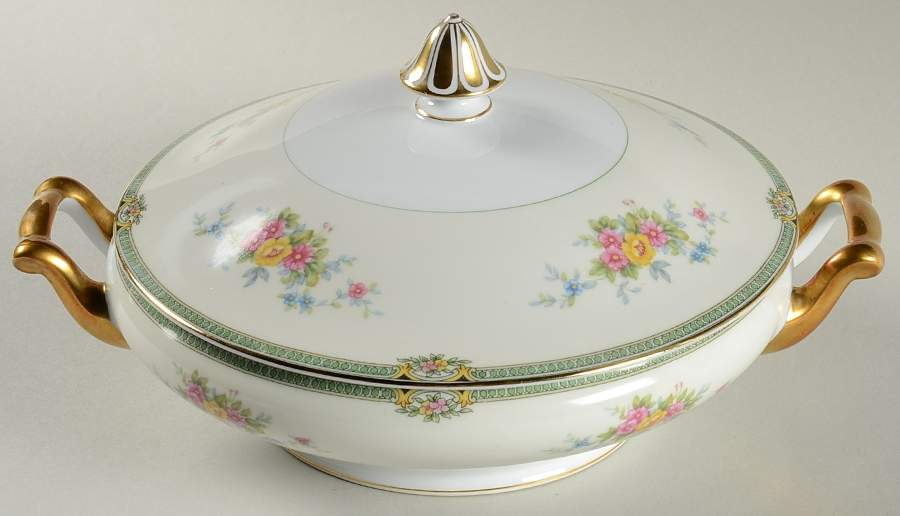 Floweree Round Covered Vegetable by Noritake-1