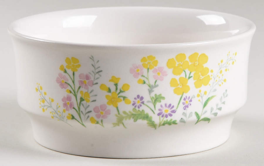 Flower Power Cranberry Bowl by Noritake-1