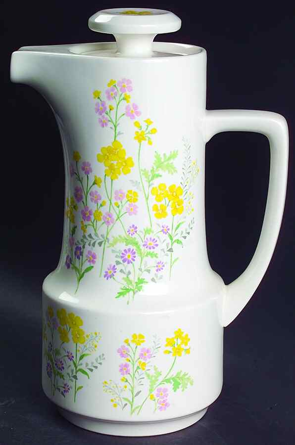 Flower Power Coffee Pot & Lid by Noritake-1