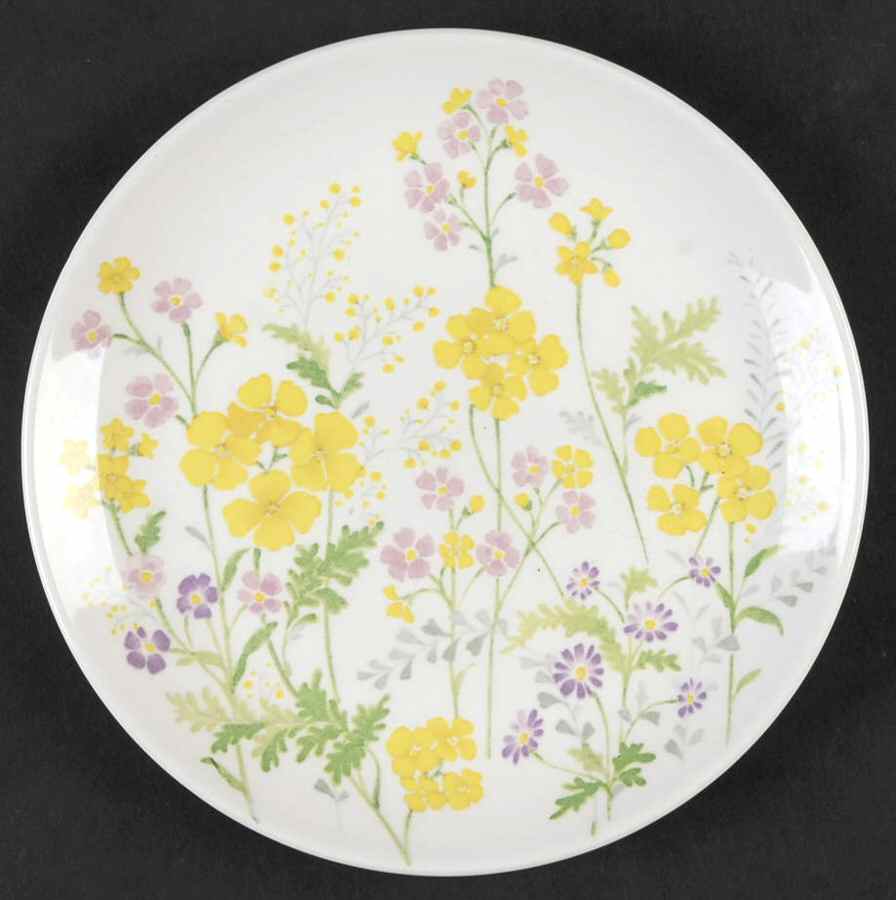 Flower Power Bread & Butter Plate by Noritake-1