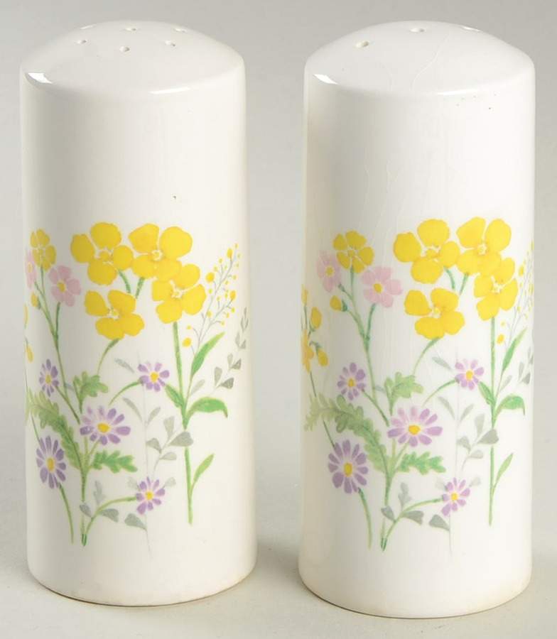 Flower Power Salt & Pepper Set by Noritake-1