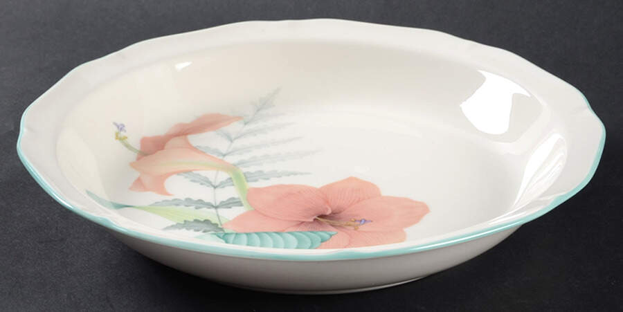 Floral Song 8" Soup/Pasta Bowl by Noritake-1