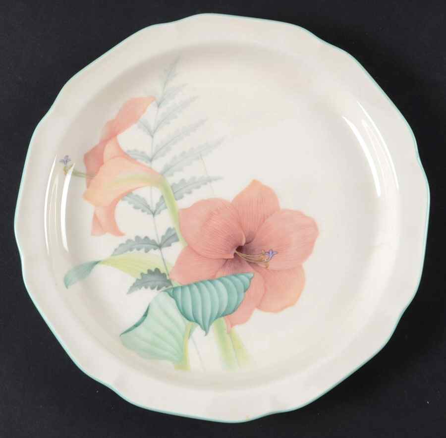 Floral Song Salad Plate by Noritake-1
