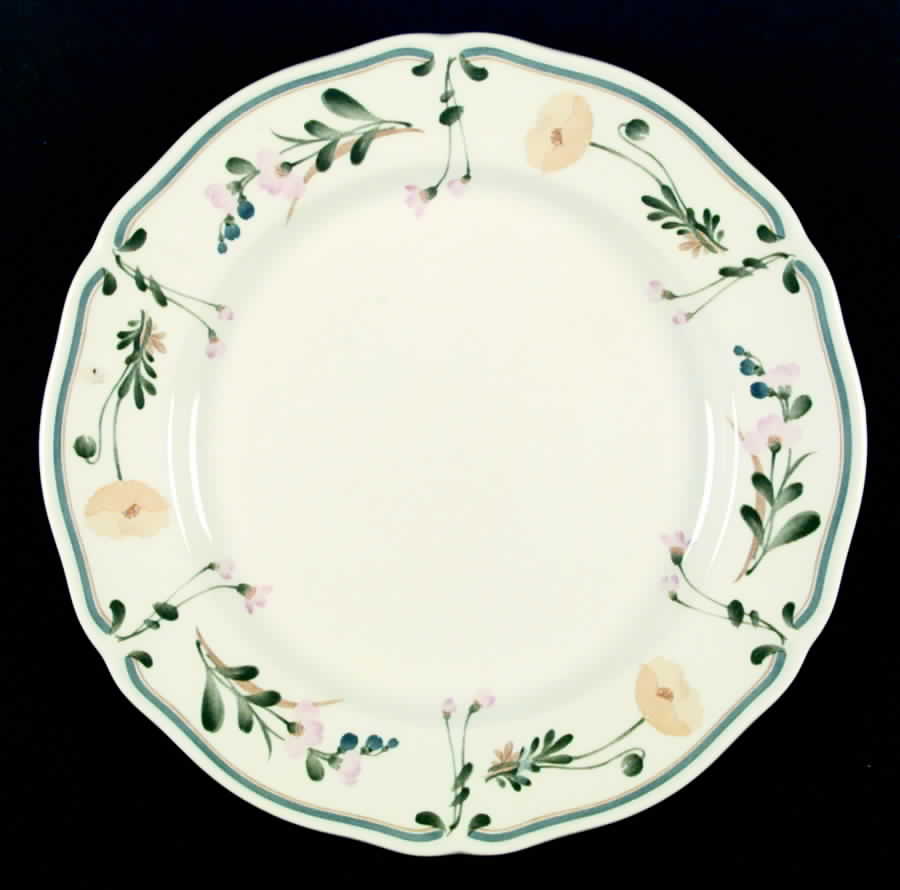 Floral Sonnet Dinner Plate by Noritake-1