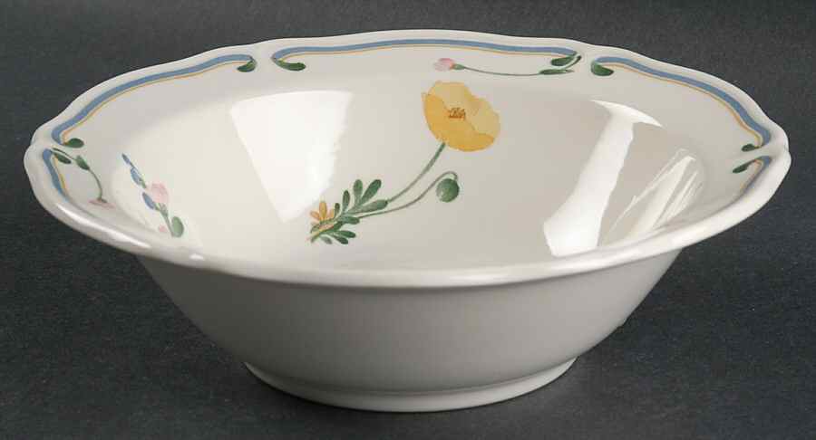 Floral Sonnet Soup/Cereal Bowl by Noritake-1