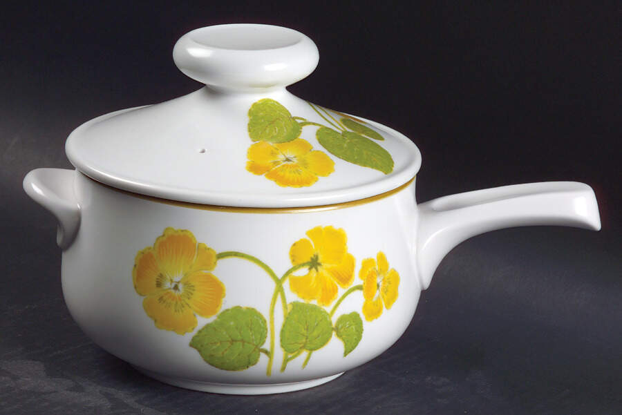 Flower Time 1.25 Qt Round Covered Casserole by Noritake-1