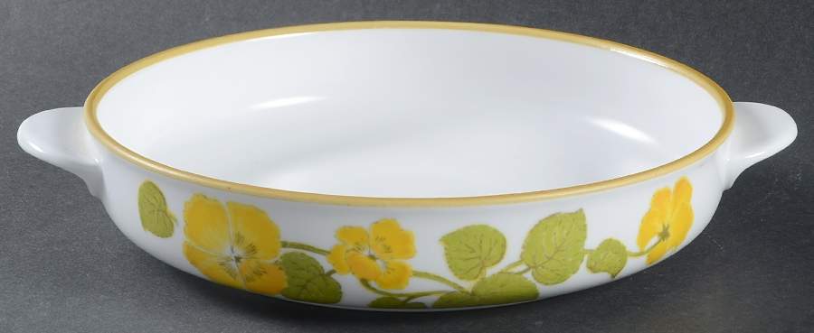 Flower Time 9" Augratin by Noritake-1