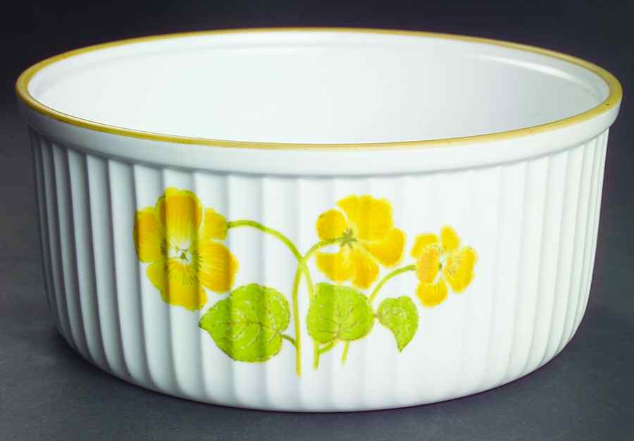 Flower Time 9" Souffle by Noritake-1