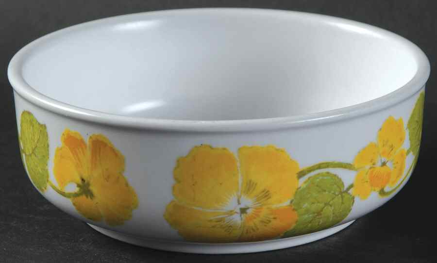 Flower Time Fruit/Dessert (Sauce) Bowl by Noritake-1