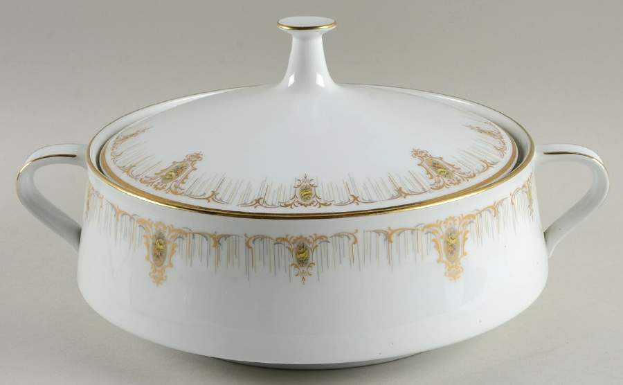 Flora Valley Round Covered Vegetable by Noritake-1