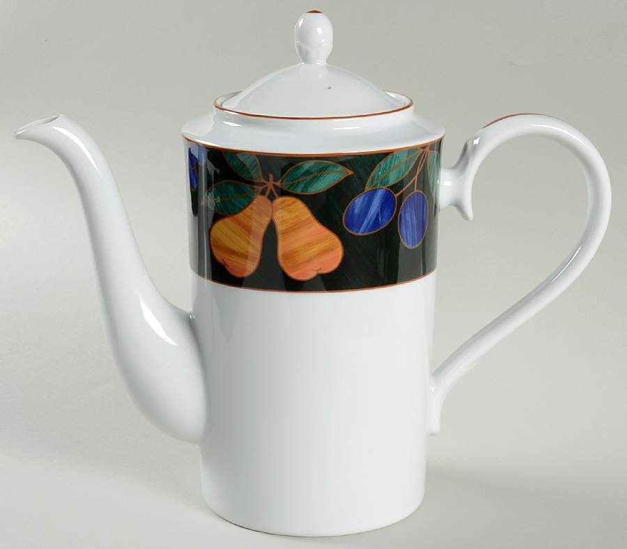 Forest Bounty Coffee Pot & Lid by Noritake-1