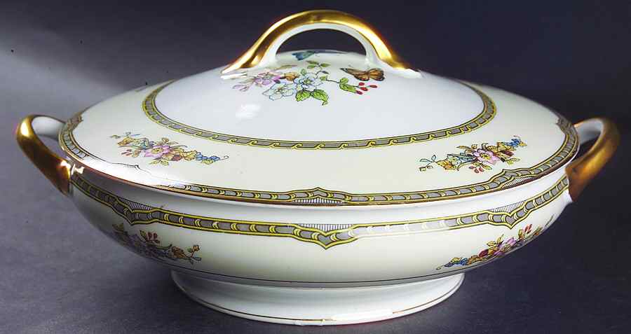 Fontaine Round Covered Vegetable by Noritake-1