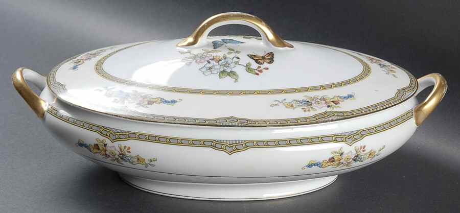 Fontaine Oval Covered Vegetable by Noritake-1