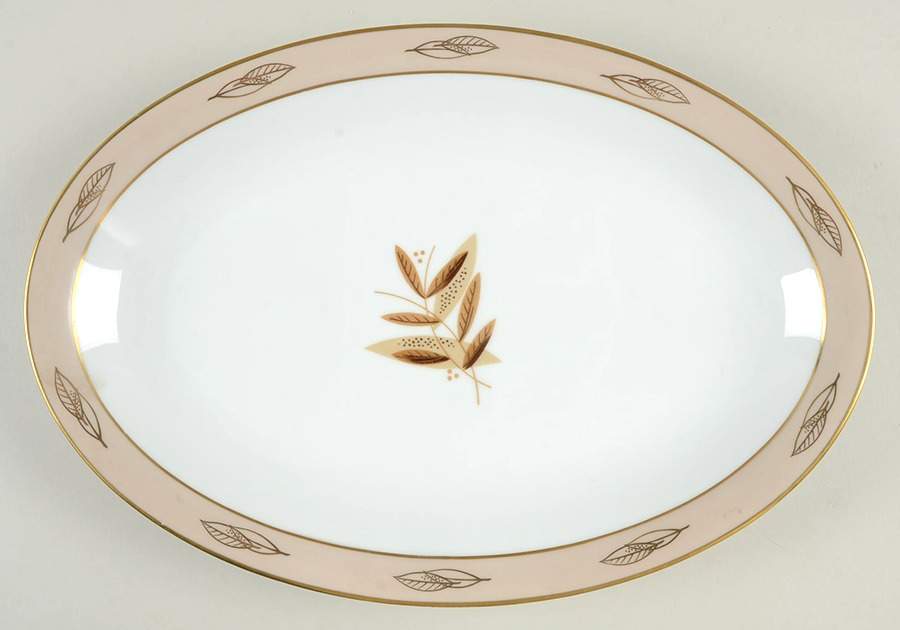 Fontana 14" Oval Serving Platter by Noritake-1