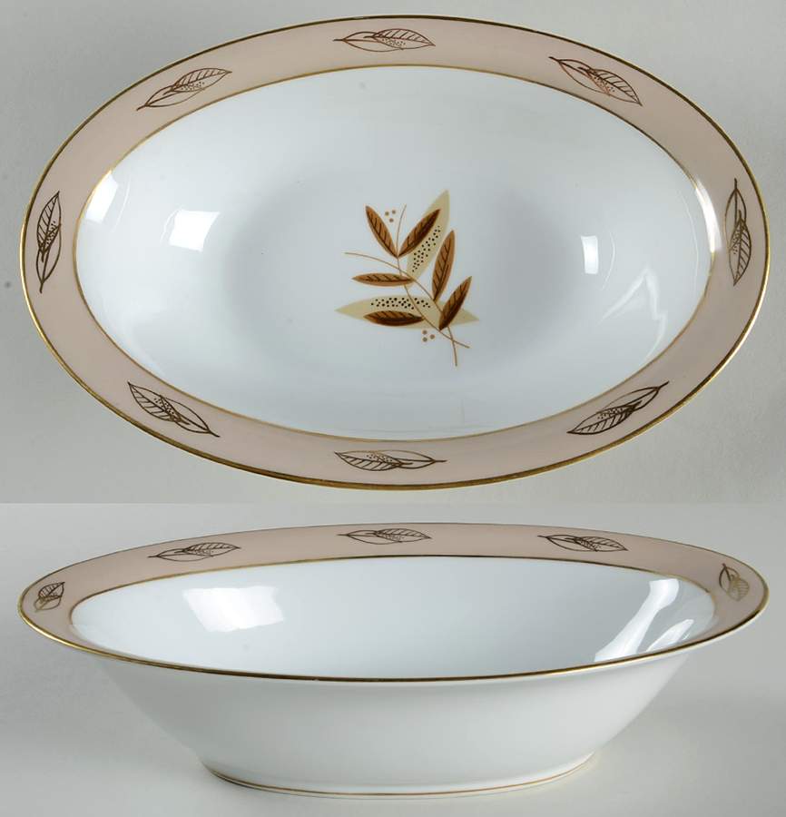 Fontana 10" Oval Vegetable Bowl by Noritake-1