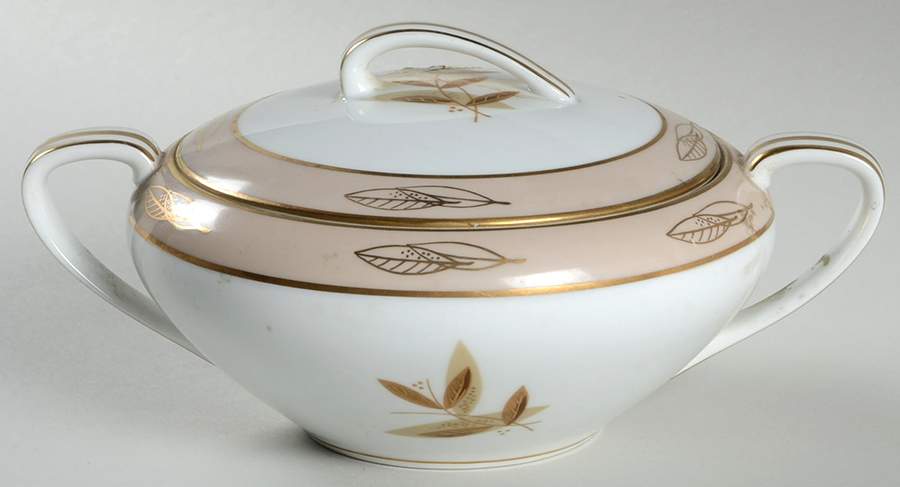 Fontana Sugar Bowl & Lid by Noritake-1