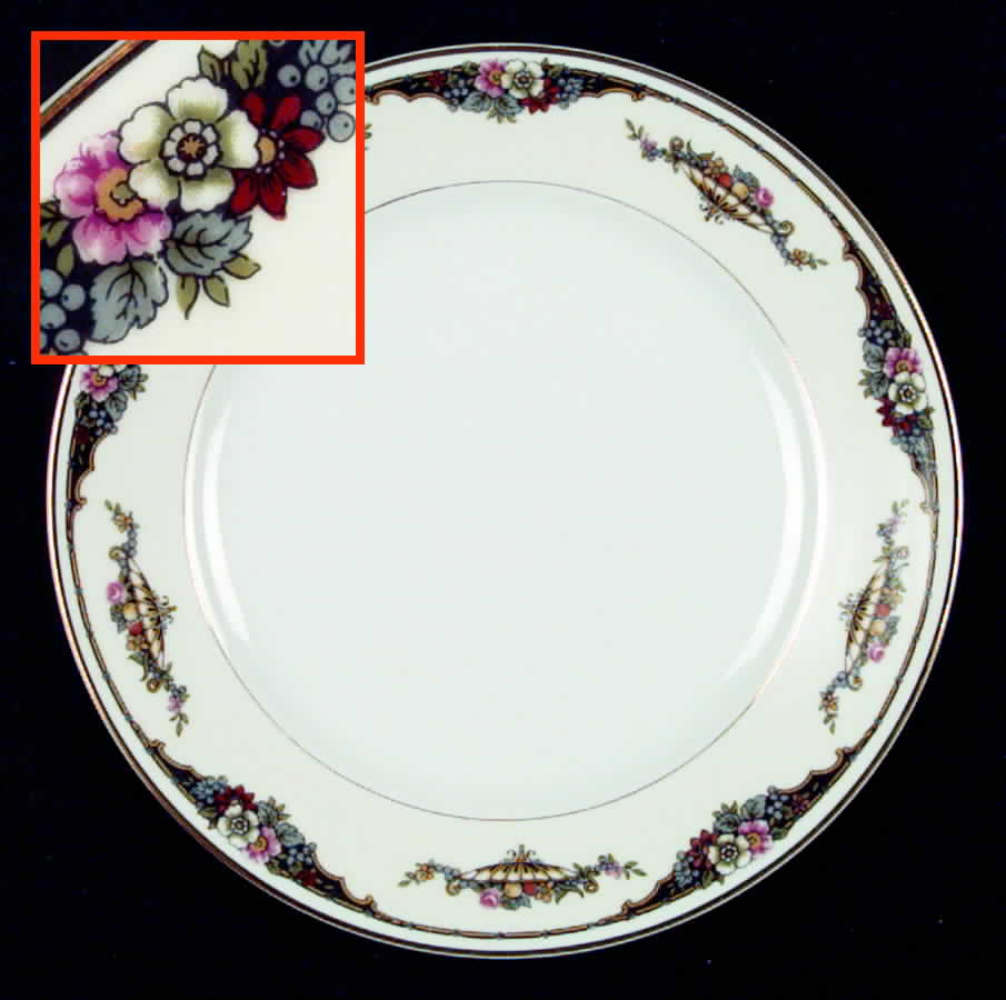 Fordyce Luncheon Plate by Noritake-1