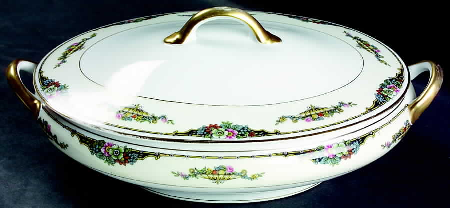 Fordyce Oval Covered Vegetable by Noritake-1