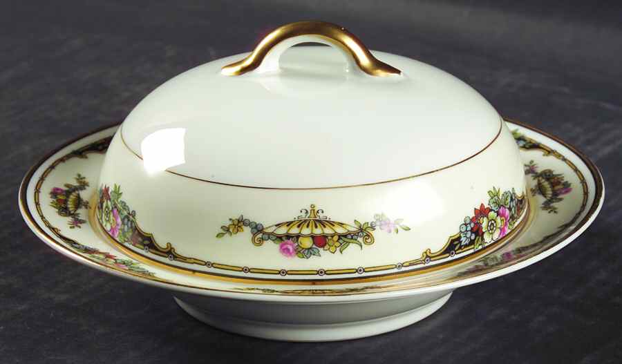 Fordyce Round Covered Butter by Noritake-1