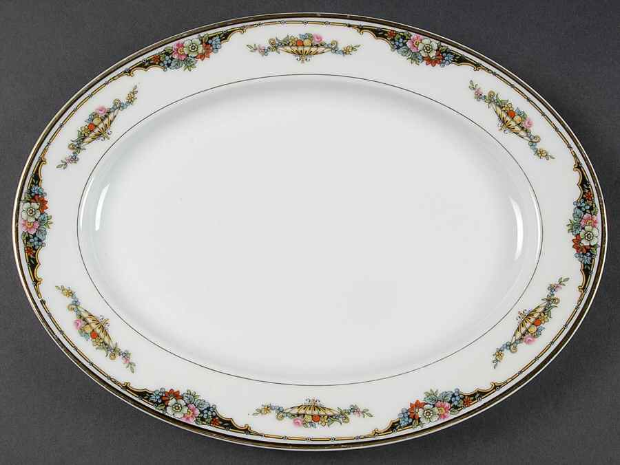 Fordyce 11" Oval Serving Platter by Noritake-1