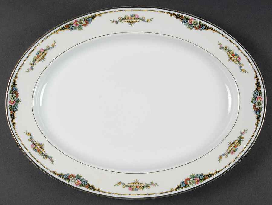 Fordyce 13" Oval Serving Platter by Noritake-1