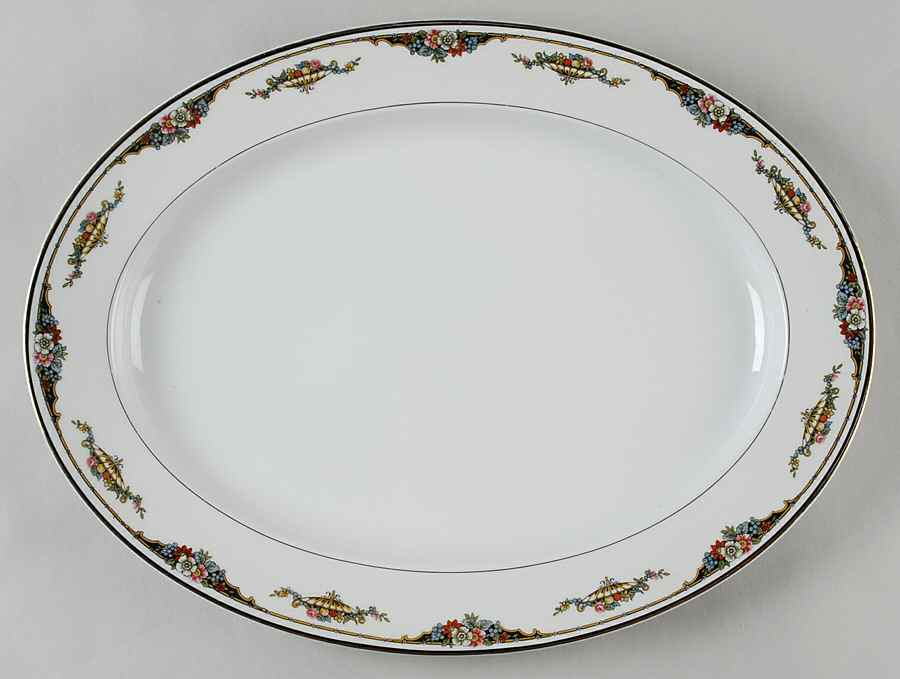 Fordyce 16" Oval Serving Platter by Noritake-1