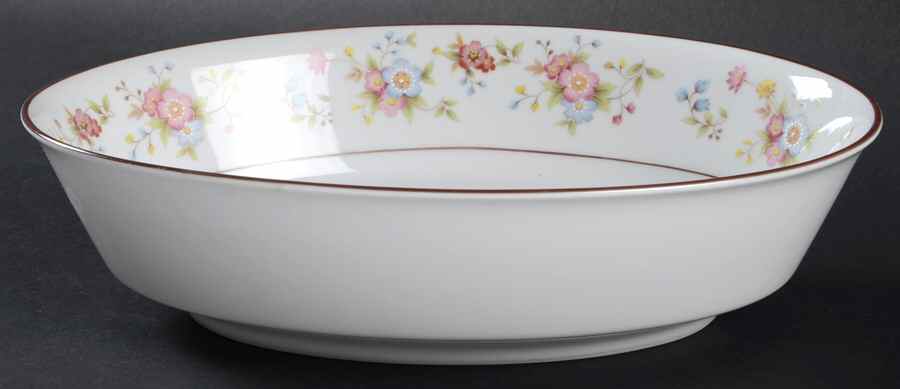 Forever 9" Oval Vegetable Bowl by Noritake-1