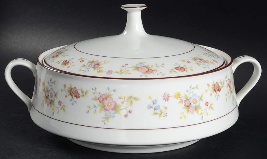 Forever Round Covered Vegetable by Noritake-1